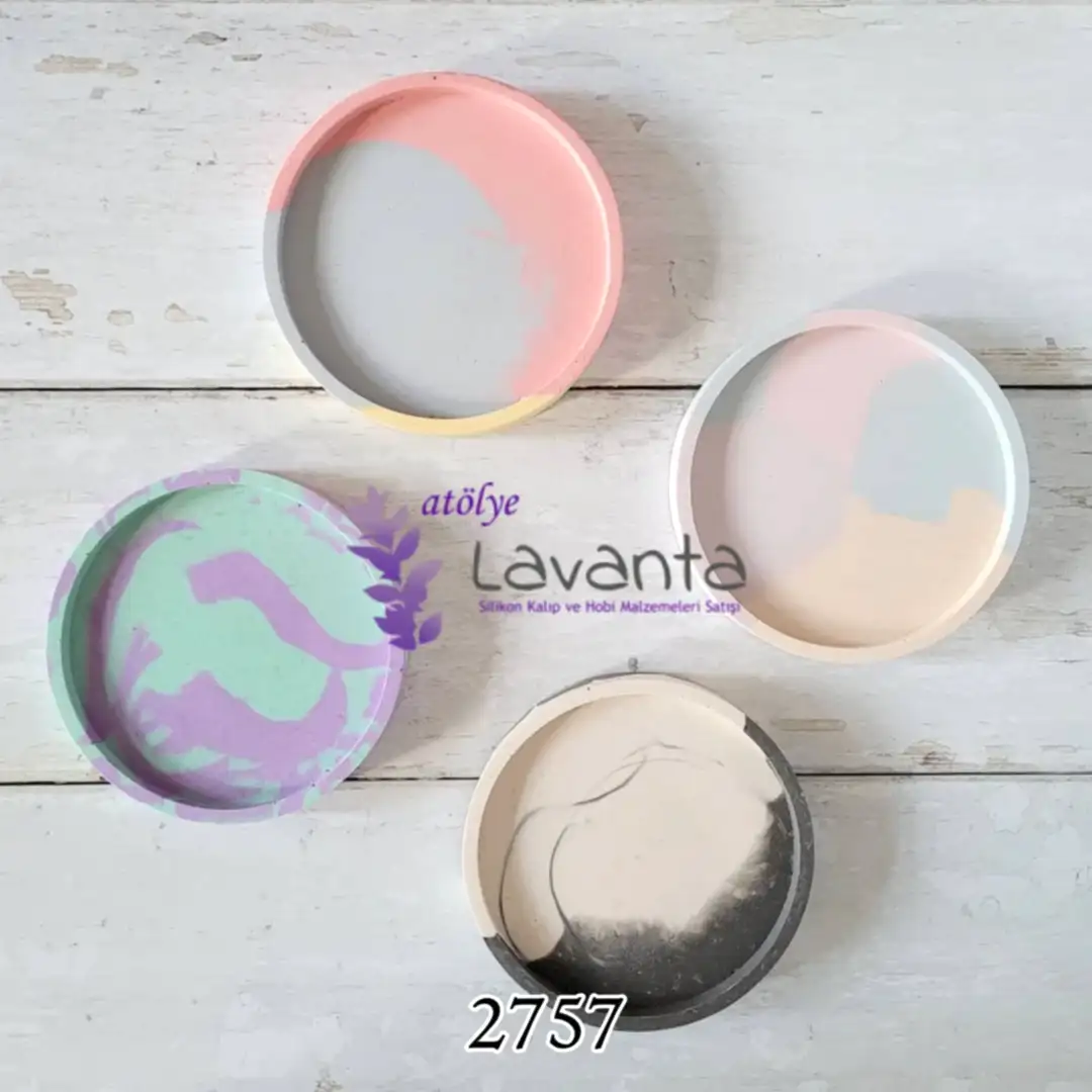 Küçük Yuvarlak Sunumluk Kalıbı