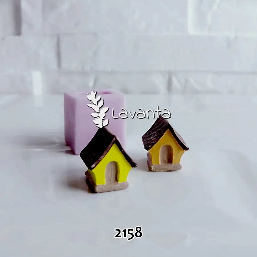 Kuş Evi Saksı Dibi Süsü Kalıbı