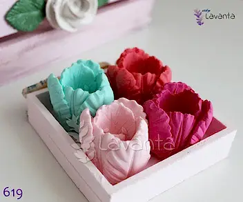 3D Lale Silikon Kalıbı