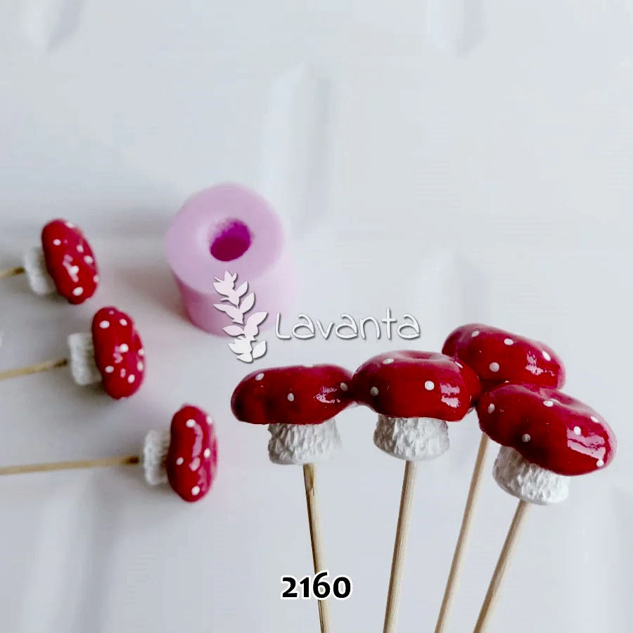 Mantar Saksı Dibi Süsü Kalıbı