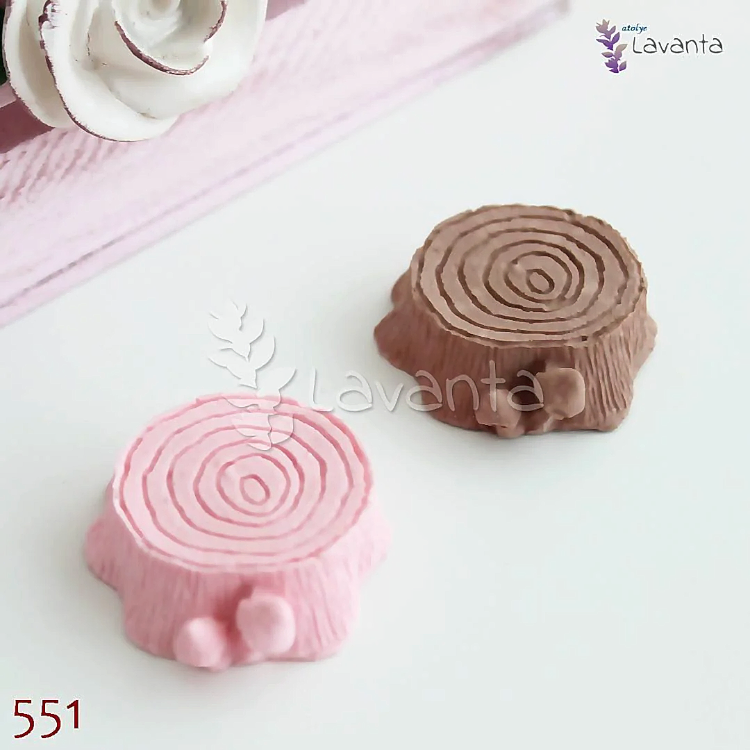 Mantarlı Kütük Silikon Kalıbı