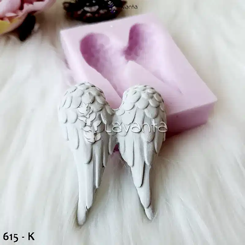 Uzun Melek Kanadı Silikon Kalıbı