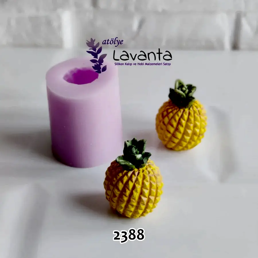 Mini Ananas Silikon Kalıbı