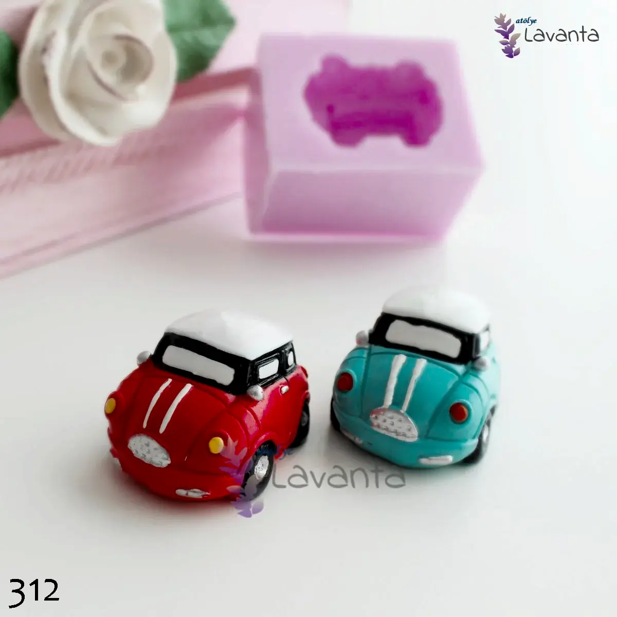 Mini Cooper Araba Silikon Kalıbı