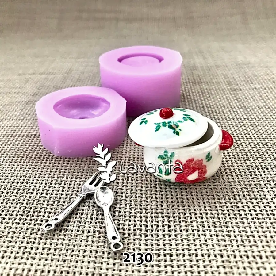 Minyatür Kapaklı Tencere Kalıbı