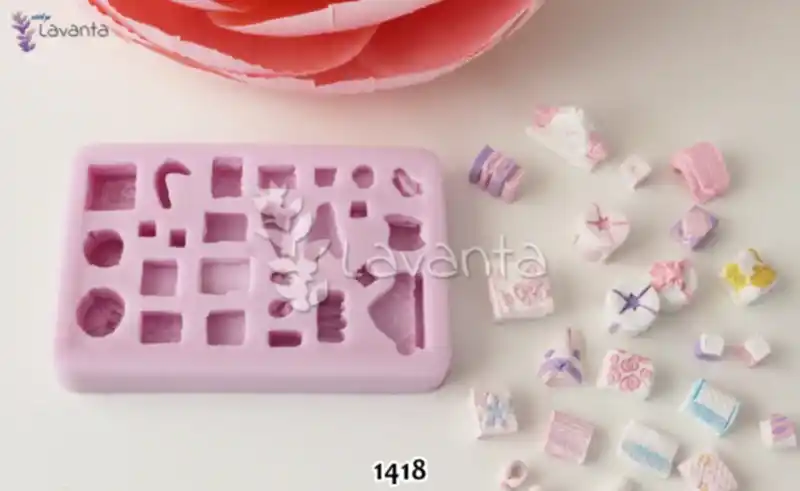 Minyatür Pano Objeleri Silikon Kalıbı