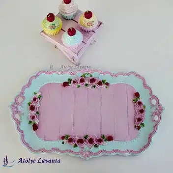 Nişan Tepsisi Silikon Kalıbı