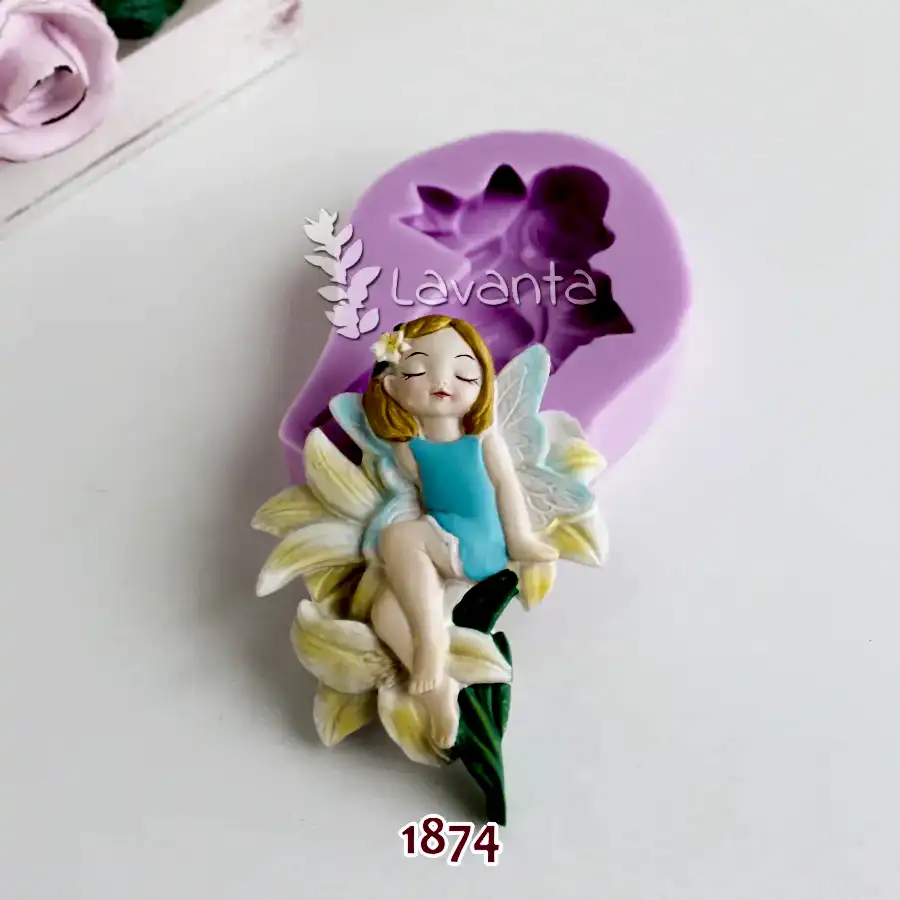 Orkide Perisi Kokulu Taş Kalıbı