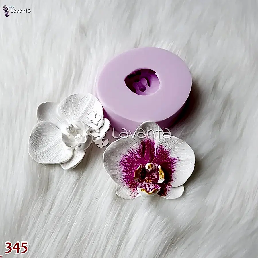 Büyük Orkide Silikon Kalıbı