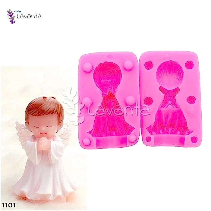 Pimli Melek Erkek Silikon Kalıbı