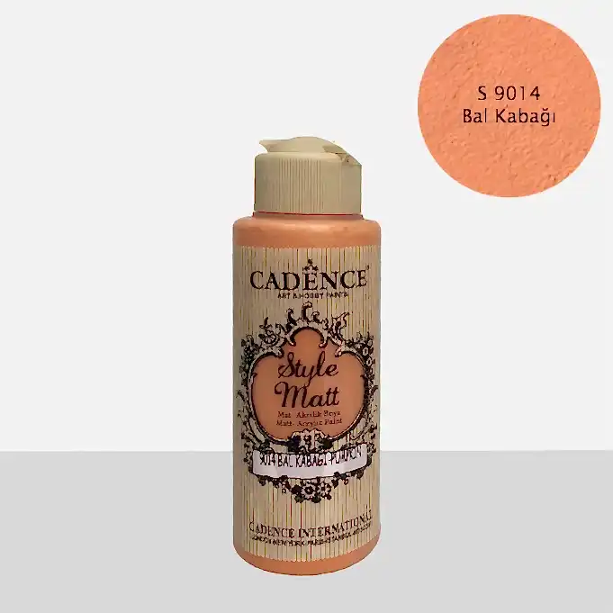 S9014 Bal Kabağı Mat Akrilik Boya