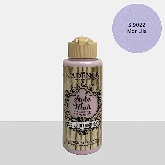 S9022 Mor Lila Mat Akrilik Boya
