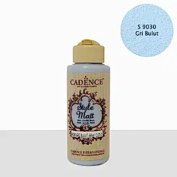 S9030 Gri Bulut Mat Akrilik Boya