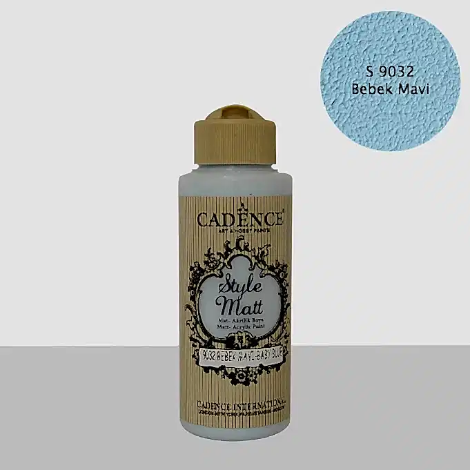 S9032 Bebek Mavi Mat Akrilik Boya