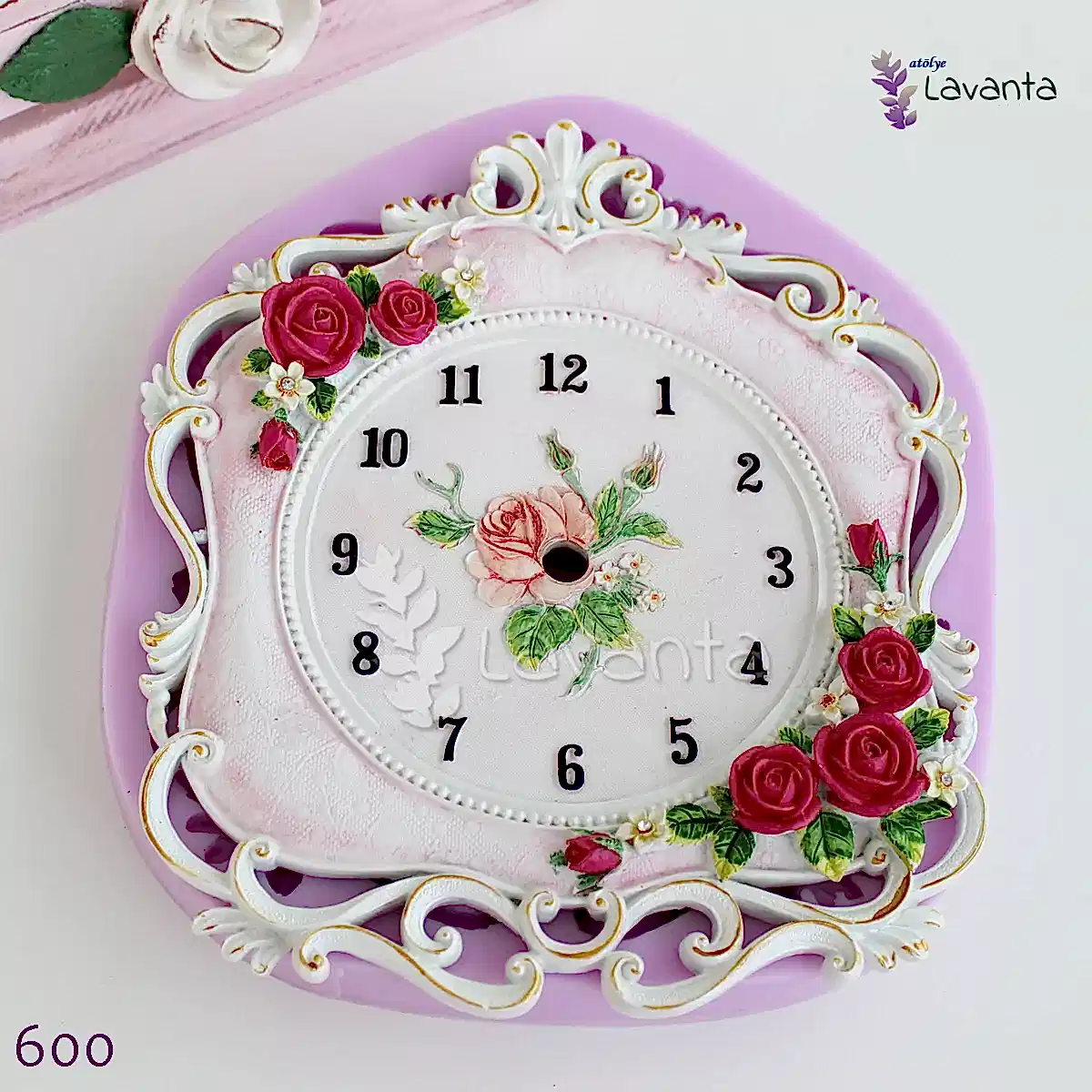 Vintage Saat Silikon Kalıbı