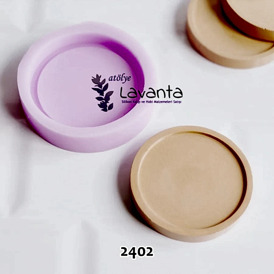 Saksı Altlığı Silikon Kalıbı