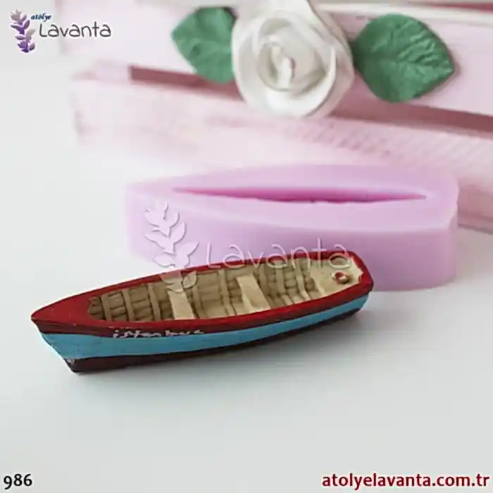 Sandal Kokulu Taş Silikon Kalıbı