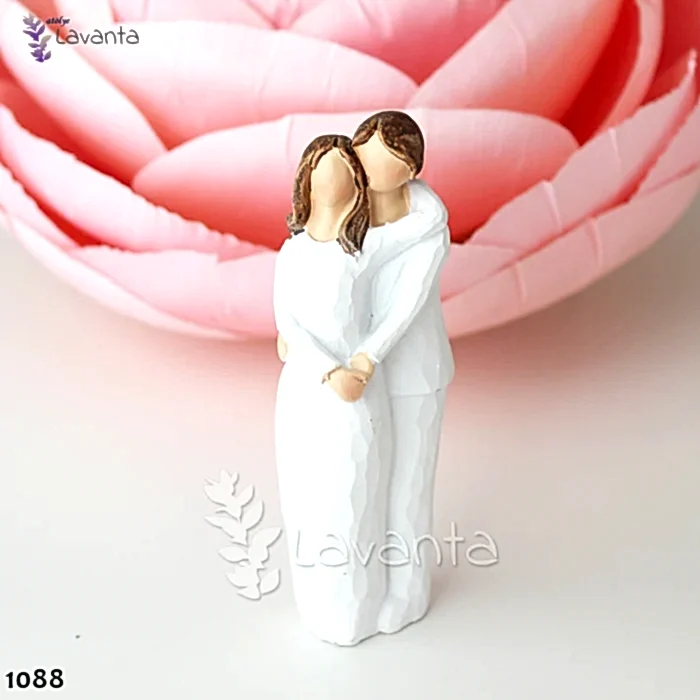 Sevgililer Biblo Silikon Kalıbı