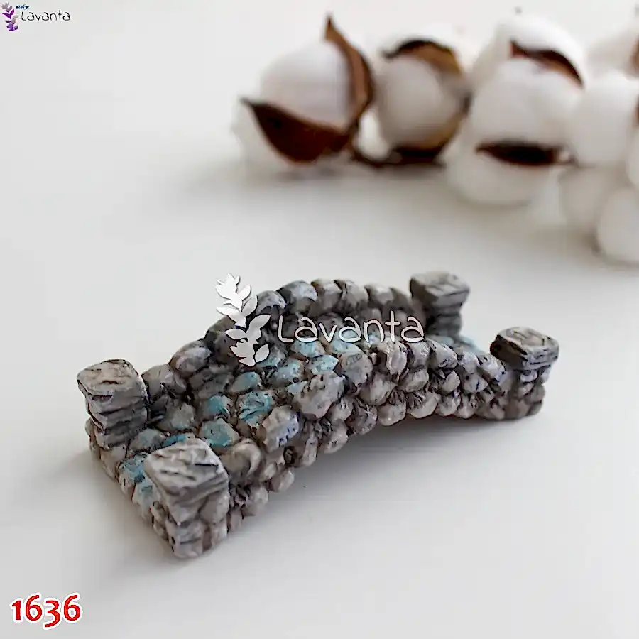 Teraryum Taş Köprü Silikon Kalıbı