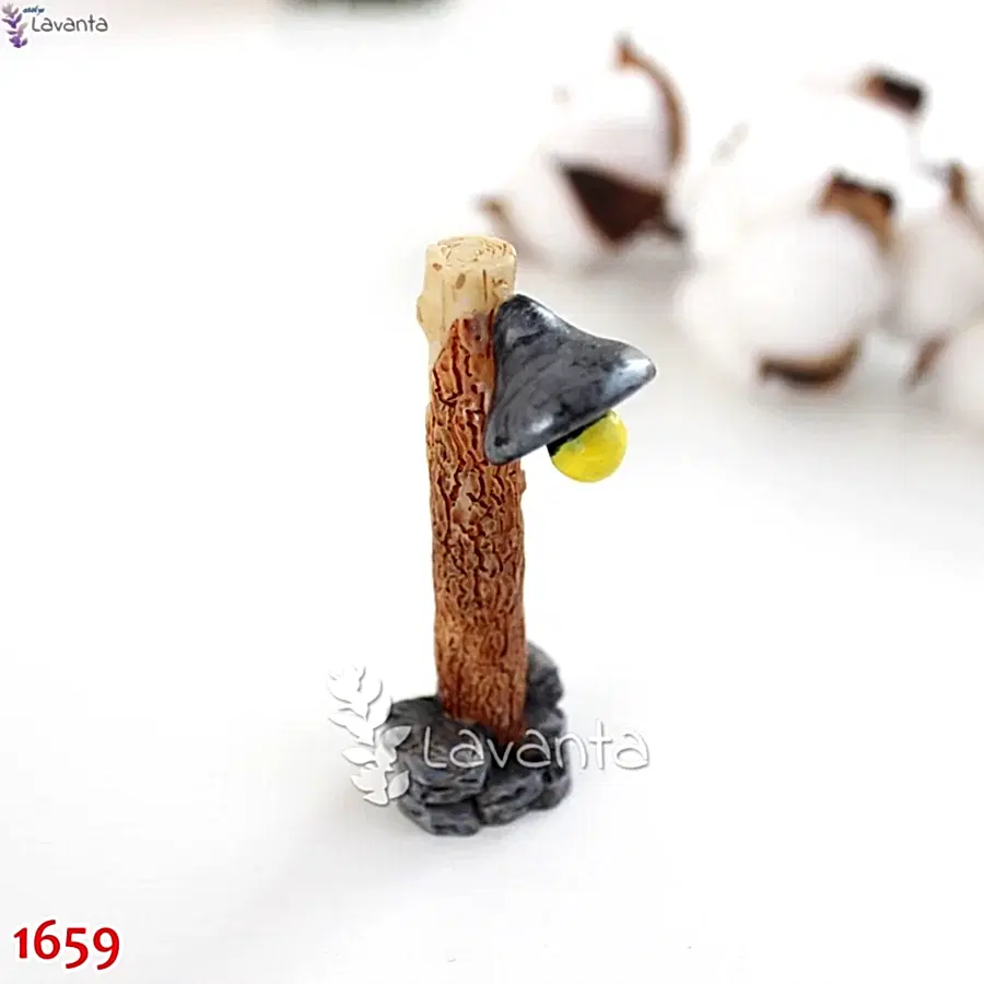 Teraryum Taş Sokak Lambası Silikon Kalıbı