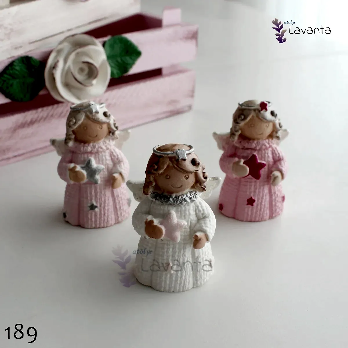 Üç Boyutlu Yavru Melek Kız Silikon Kalıbı