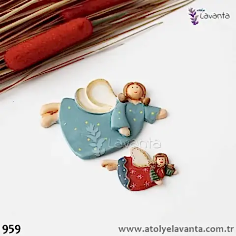 Uçan Melek Kızlar Silikon Kalıbı