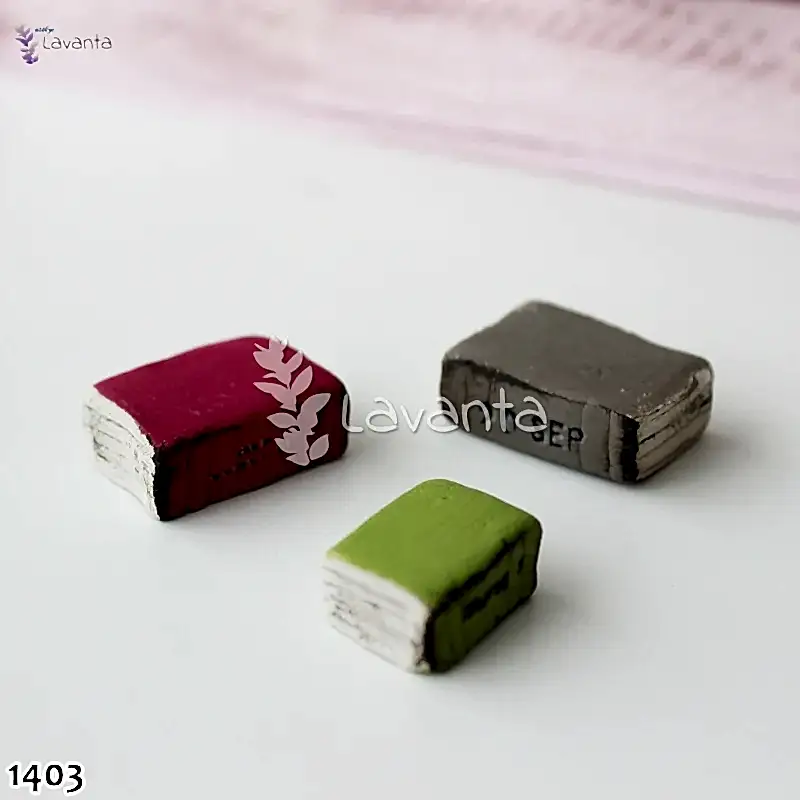 Üçlü Kitaplar Silikon Kalıbı