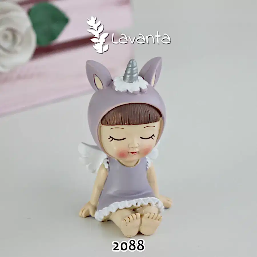 Unicorn Oturan Bebek Silikon Kalıbı