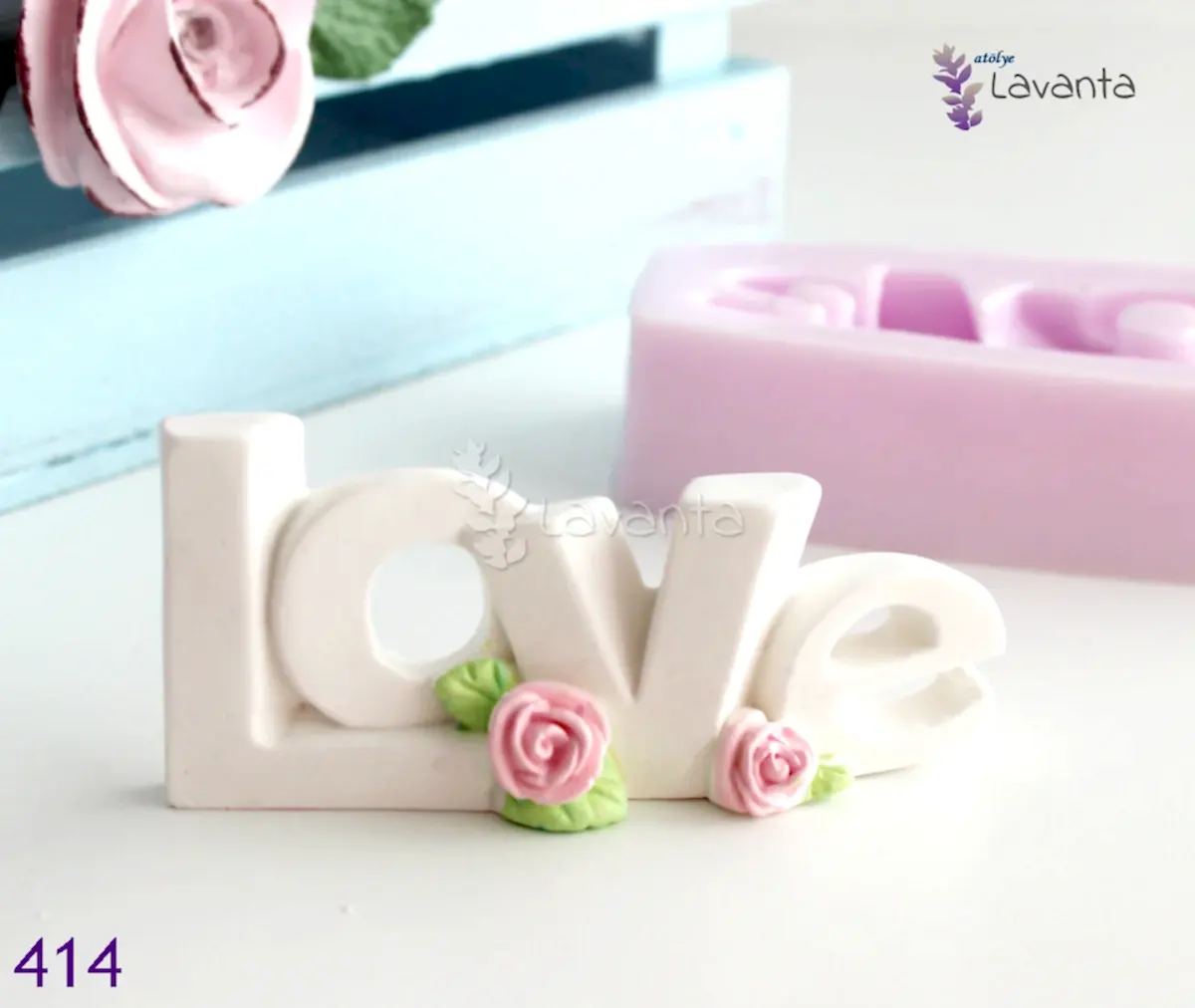 Vintage Love Silikon Kalıbı