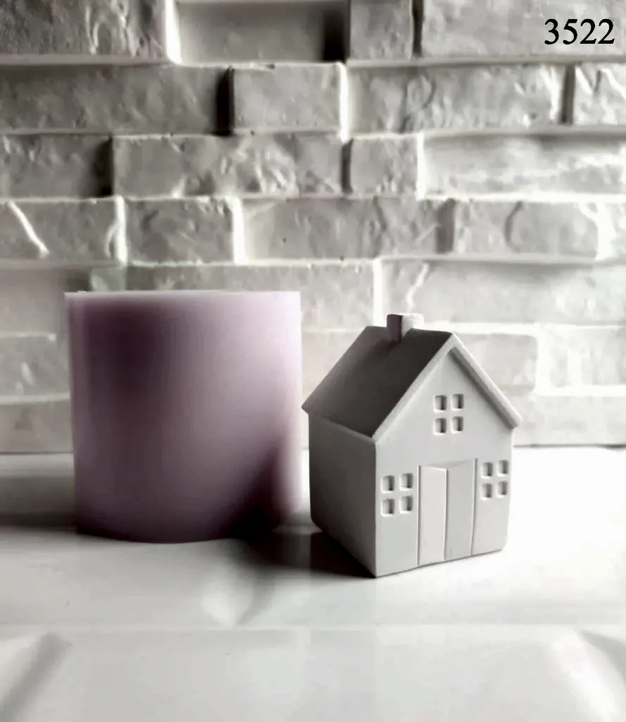 1 Katlı Ev Silikon Kalıbı