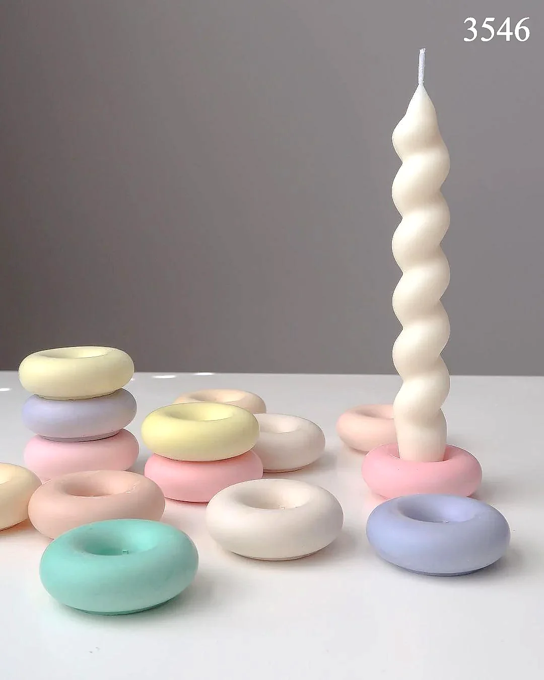 Silindir Şamdan Mumluk Kalıbı