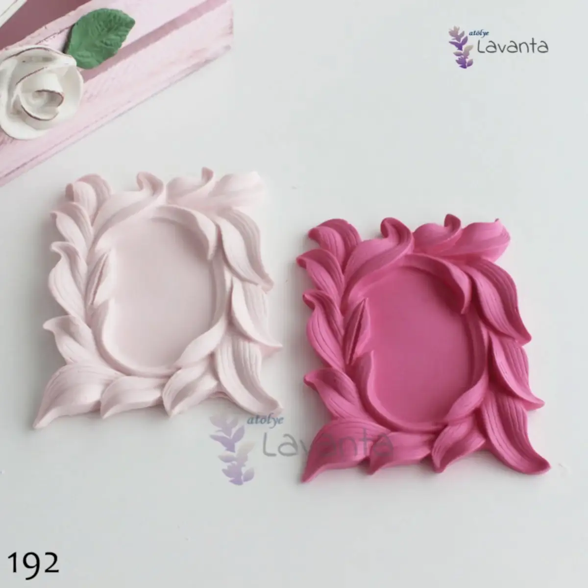 Yaprak Çerçeve Silikon Kalıbı