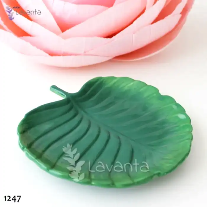 Yaprak Sunum Tabağı Silikon Kalıbı