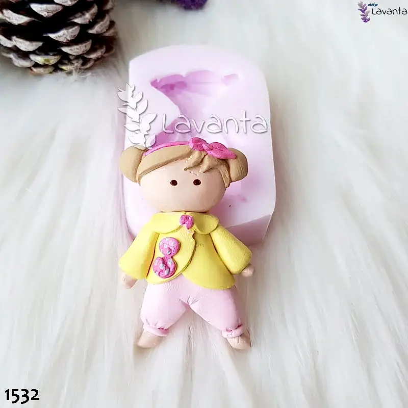 Yaramaz Kız Silikon Kalıbı