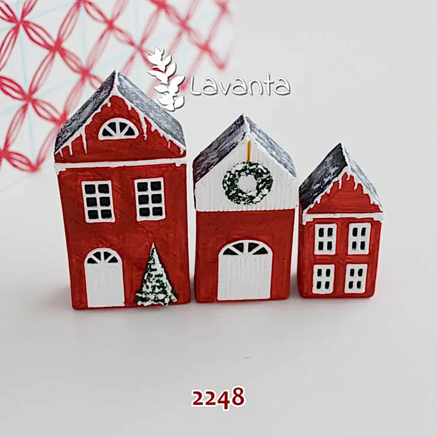 Yılbaşı Evleri Silikon Kalıpları