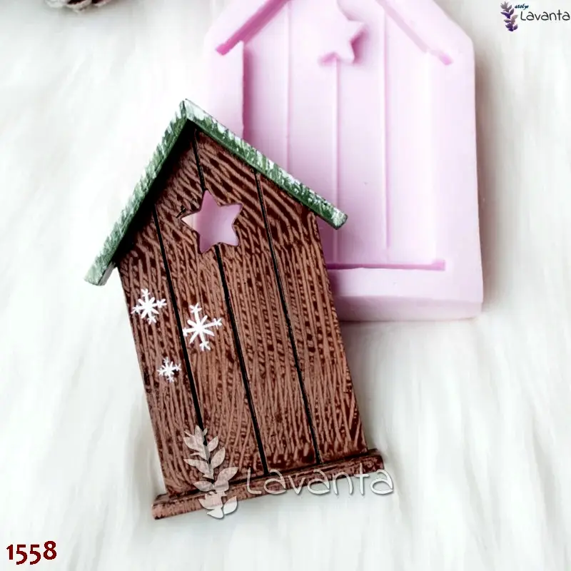 Yıldızlı Ev Tabanlık Kokulu Taş Kalıbı